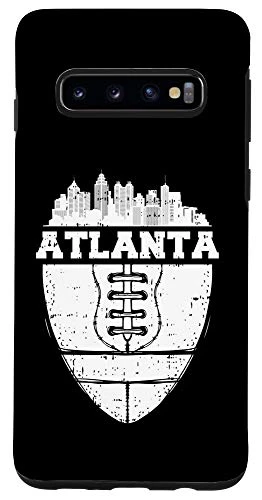 Galaxy S10 American Football Atlanta Sky-Line Cool Sports Lovers Gifts Case