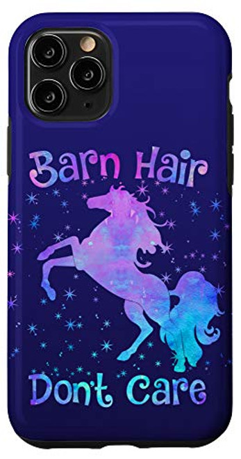 iPhone 11 Pro BARN HAIR DONT CARE Funny Horse Owner Equestrian Rider Girls Case iPhone 11 Pro BARN HAIR DONT CARE Funny Horse Owner Equestrian Rider Girls Case