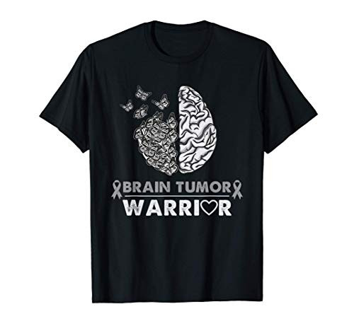 Brain Tumor Warrior Brain Tumor Awareness T-Shirt