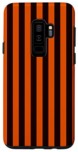 Galaxy S9plus  Halloween Case - Orange Black Lines Case