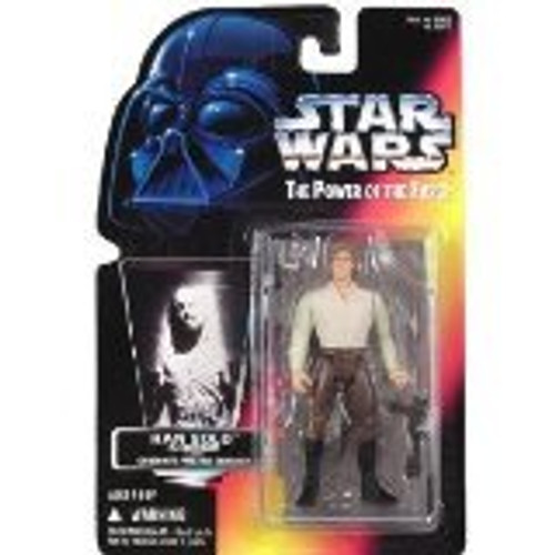 Star Wars, Power of the Force Red Card, Han Solo in Carbonite Action Figure, 3.75 Inches Star Wars, Power of the Force Red Card, Han Solo in Carbonite Action Figure, 3.75 Inches