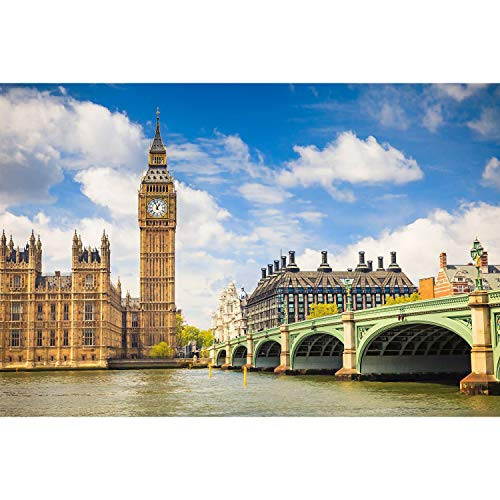 1000 Piece Large Jigsaw Puzzle for Adults - Big Ben - 1000 pcs Jigsaw Puzzle Game Interesting Toys - Hand Made Puzzles Personalized Gift