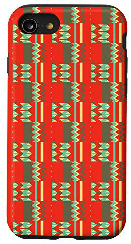 iPhone SE  2020    7   8 Geometric Retro Shaped Line Abstract Pattern Novelty Gifts Case