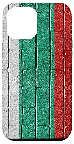 iPhone 12 Pro Max Bulgaria Flag Bulgarian Banner on a brick wall Case