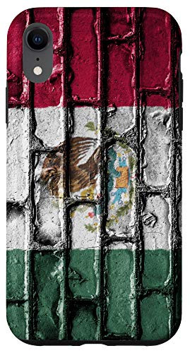 iPhone XR Mexican Flag Wall Mexican Roots DNA Mexico Home Love Case