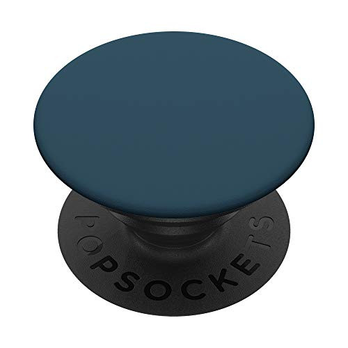 12-Pro Pacific Ocean Blue Solid Color PopSockets PopGrip Swappable Grip for Phones  and  Tablets