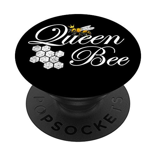 Beekeeper and Apiarist Gifts Beekeeping Woman Cute Queen Bee PopSockets PopGrip Swappable Grip for Phones and Tablets Beekeeper and Apiarist Gifts Beekeeping Woman Cute Queen Bee PopSockets PopGrip Swappable Grip for Phones and Tablets