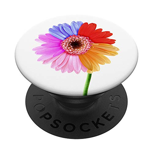 Colorful Daisy Flower PopSockets PopGrip Swappable Grip for Phones  and  Tablets
