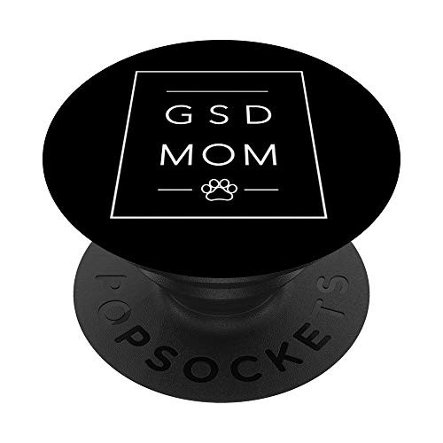 Cute German Shepherd Lover Dog Mom Gift Minimalist GSD Mom PopSockets PopGrip Swappable Grip for Phones and Tablets Cute German Shepherd Lover Dog Mom Gift Minimalist GSD Mom PopSockets PopGrip Swappable Grip for Phones and Tablets