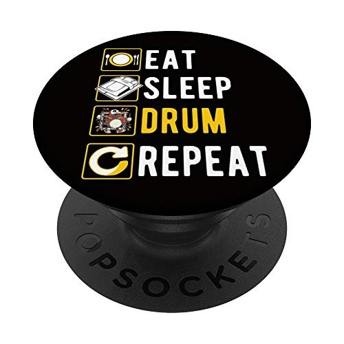 Drum Drummer PopSockets PopGrip Swappable Grip for Phones and Tablets Drum Drummer PopSockets PopGrip Swappable Grip for Phones and Tablets