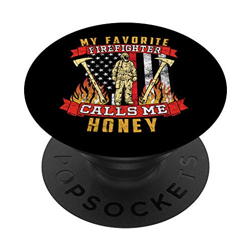 Fireman Red Line Flag Firefighter Wife Girlfriend Honey PopSockets Grip and Stand for Phones and Tablets Fireman Red Line Flag Firefighter Wife Girlfriend Honey PopSockets Grip and Stand for Phones and Tablets