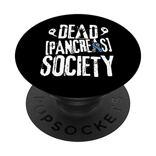 Funny Diabetes Diabetic Dead Pancreas Gift Type 1 Birthday PopSockets Grip and Stand for Phones and Tablets