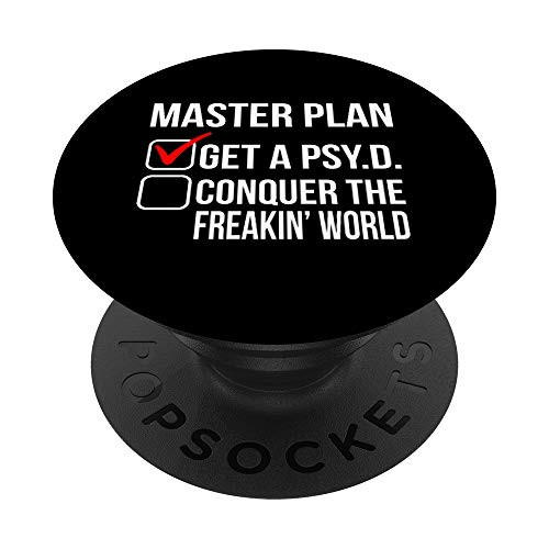Funny PsyD Psychologist Graduation Gift Men Women Psychology PopSockets PopGrip Swappable Grip for Phones and Tablets Funny PsyD Psychologist Graduation Gift Men Women Psychology PopSockets PopGrip Swappable Grip for Phones and Tablets