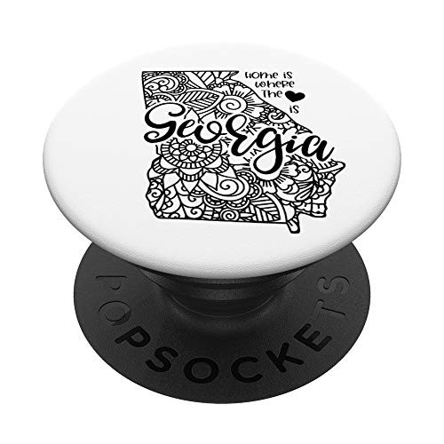Georgia State Meme With Line Art Graphic PopSockets PopGrip Swappable Grip for Phones and Tablets Georgia State Meme With Line Art Graphic PopSockets PopGrip Swappable Grip for Phones and Tablets