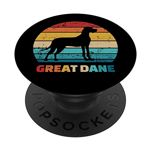 Great Dane vintage PopSockets PopGrip Swappable Grip for Phones  and  Tablets