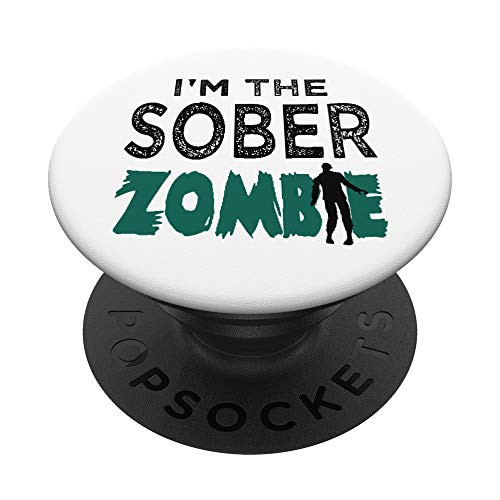 Halloween Designated Driver Funny Sober Zombie Costume Gift PopSockets Grip and Stand for Phones and Tablets Halloween Designated Driver Funny Sober Zombie Costume Gift PopSockets Grip and Stand for Phones and Tablets