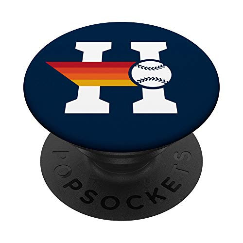 Houston Baseball   Vintage H-Town Crush City Texas Gift PopSockets Grip and Stand for Phones and Tablets