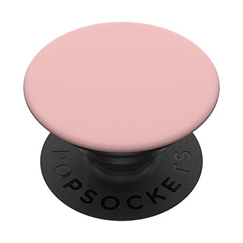 Millennial Pink Pastel Matte Rose Solid Minimal Pale Cute PopSockets PopGrip Swappable Grip for Phones  and  Tablets