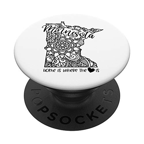 Minnesota State Meme With Line Art Graphic PopSockets PopGrip Swappable Grip for Phones and Tablets Minnesota State Meme With Line Art Graphic PopSockets PopGrip Swappable Grip for Phones and Tablets