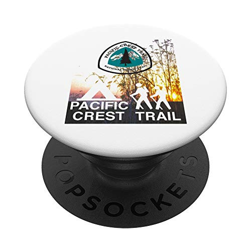 Sunset-Safety-First-PCT-Pacific-Crest-Trail-Gifts-Magic PopSockets PopGrip Swappable Grip for Phones  and  Tablets