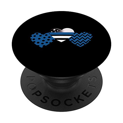 Thin Blue Line Gifts Flag Hearts Police Officers Policing PopSockets PopGrip Swappable Grip for Phones and Tablets Thin Blue Line Gifts Flag Hearts Police Officers Policing PopSockets PopGrip Swappable Grip for Phones and Tablets