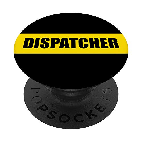 Thin Gold Line 911 Dispatcher PopSockets Grip and Stand for Phones and Tablets