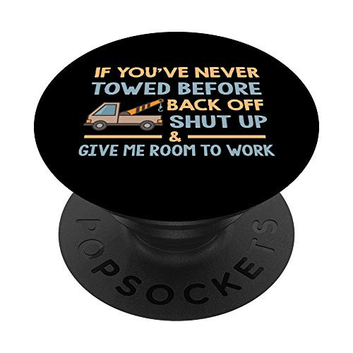 Tow Truck Driver Gift - Funny Tow Truck Driver PopSockets Grip and Stand for Phones and Tablets