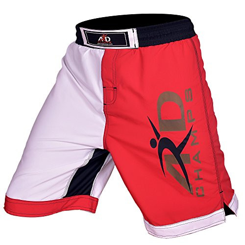 ARD-Champs Pro MMA Fight Shorts UFC Cage Fight Grappling Muay Thai Boxing R and W  L