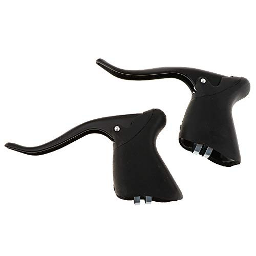 Road Bike Drop Brake Levers Set Universal Aluminum Alloy Brake Handle Brake Lever Bicycle Brake Handle for MTB Mountain Bike Bicycle Parts Black Road Bike Drop Brake Levers Set Universal Aluminum Alloy Brake Handle Brake Lever Bicycle Brake Handle for MTB Mountain Bike Bicycle Parts Black