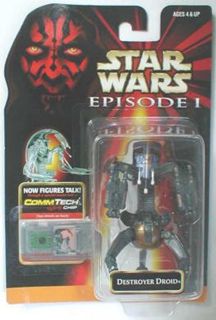 Star Wars Episode I Battle Damaged Destroyer Droid Action Figure