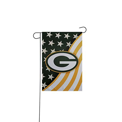 Green Bay Packers NFL Americana Garden Flag Green Bay Packers NFL Americana Garden Flag