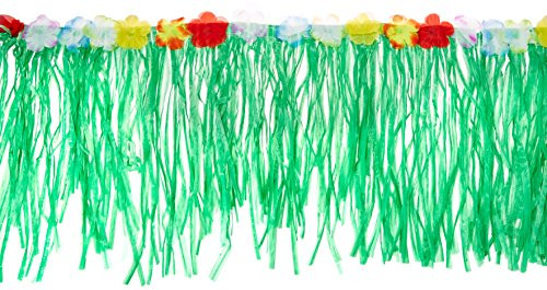 U.S. Toy HL129 Fringe Decoration with Flowers Green