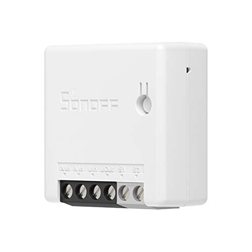 SONOFF ZBMINI ZigBee Mini Smart Switch 2 Way Light Switch Compatible with Alexa SmartThings Hub Philips Hue Google Home and SONOFF ZBBridge ZigBee 3.0 Gateway Hub Required