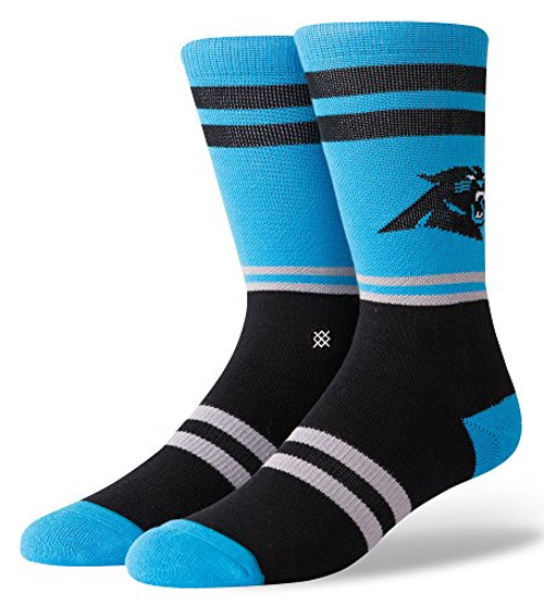 Stance M558C18PAS Mens Panthers Logo Sock Blue - Large Stance M558C18PAS Mens Panthers Logo Sock Blue - Large