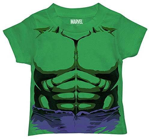 Marvel Toddler Boys Hulk T-Shirt Purple Shorts Kelly Green 4T