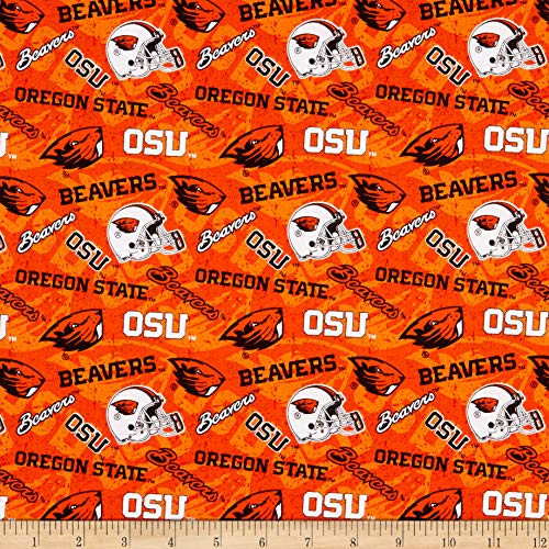 Sykel Enterprises NCAA- Oregon State 1178 Tone on Tone Orange Black white Fabric by the Yard Sykel Enterprises NCAA- Oregon State 1178 Tone on Tone Orange Black white Fabric by the Yard