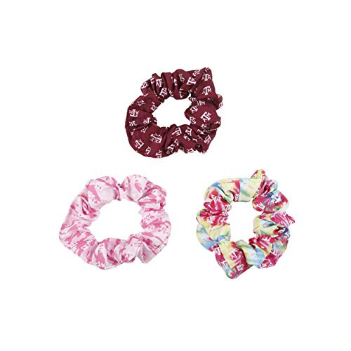 FOCO Texas A and M Aggies NCAA Mini Print 3 Pack Scrunchies