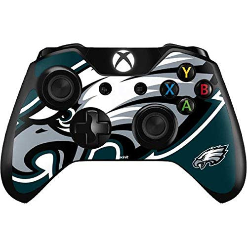 Skinit Decal Gaming Skin Compatible with Xbox One Controller - Officially Licensed NFL Philadelphia Eagles Large Logo Design