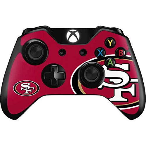 Skinit Decal Gaming Skin Compatible with Xbox One Controller - Officially Licensed NFL San Francisco 49ers Large Logo Design Skinit Decal Gaming Skin Compatible with Xbox One Controller - Officially Licensed NFL San Francisco 49ers Large Logo Design