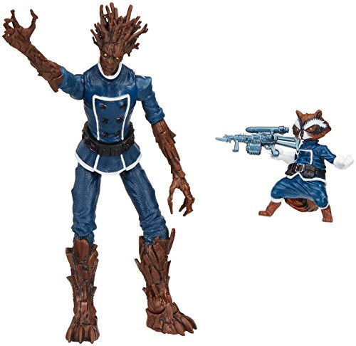 Marvel Legends Series Guardians of the Galaxy Rocket Raccoon and Groot Action Figures