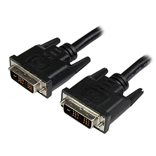 StarTech.com DVIMM3 3-Feet DVI-D Single Link Male to Male DVI-D Digital Video Monitor Cable, Black
