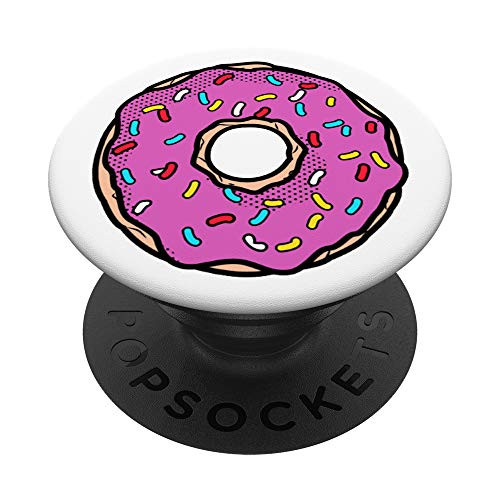 Famous Donut PopSockets PopGrip Swappable Grip for Phones  and  Tablets