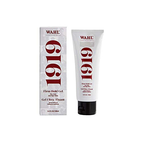 Wahl 1919 - Firm Hold Gel - Wahl Professional Hair Care and Barber Supplies - Hair Gel - 3.4 oz