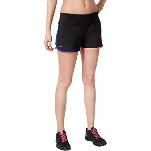 Ideology Womens Running Woven Shorts Black XL