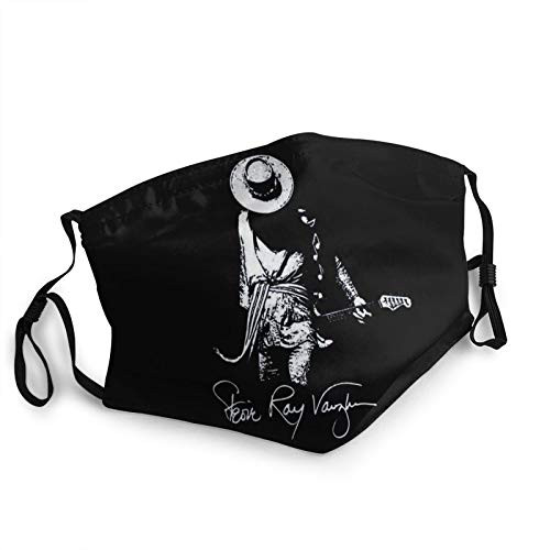 MAICICO Stevie Ray Vaughan SRV Face Cover Safety Washable and Reusable Scarf for Protection