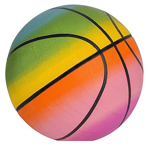 Rhode Island Novelty 9.5" Rainbow Basketball
