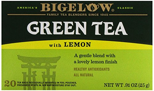 Bigelow Tea Green Tea with Lemon, 20 ct Bigelow Tea Green Tea with Lemon, 20 ct