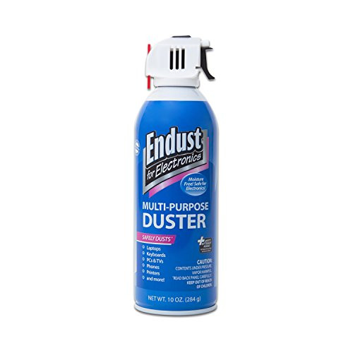 Endust for Electronics 1 Compressed Duster 10 oz Contains Safety bitterant  11384