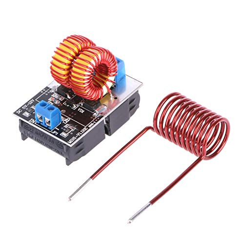 jackyee 5-15V 150W Mini Zvs Induction Heating Board Flyback Driver Heater Ignition Coil Finished Products Without Taps