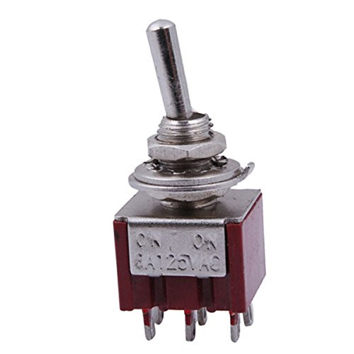 Toggle Switch DPDT 2 Way Mini Switch On On